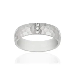 Alliance acier zirconia blanc 5 mm