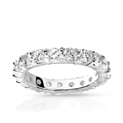 Alliance argent 925 zirconias tour complet