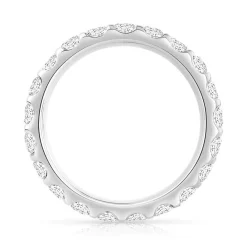 Alliance or 750 blanc diamant
