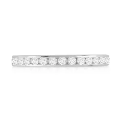 Alliance or 750 blanc diamant
