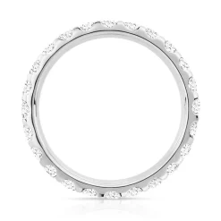 Alliance or 750 blanc diamant