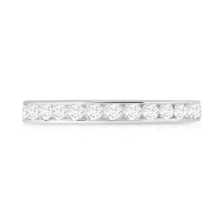 Alliance or 750 blanc diamant