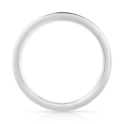 Alliance or 750 blanc diamant H/SI