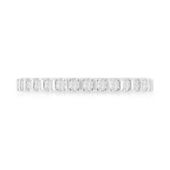 Alliance or 750 blanc diamant H/SI