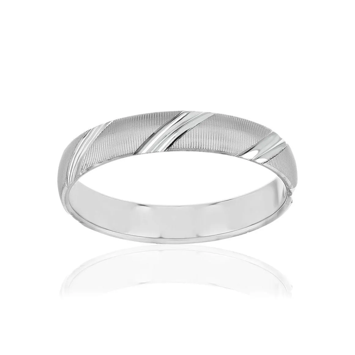 Alliance or 375 blanc 3 mm