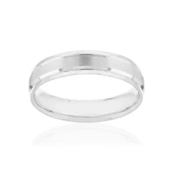 Alliance or 375 blanc 5 mm