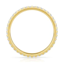 Alliance or 750  jaune diamant H/SI
