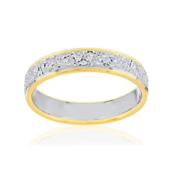Alliance 2 ors 375 jaune et blanc 4 mm