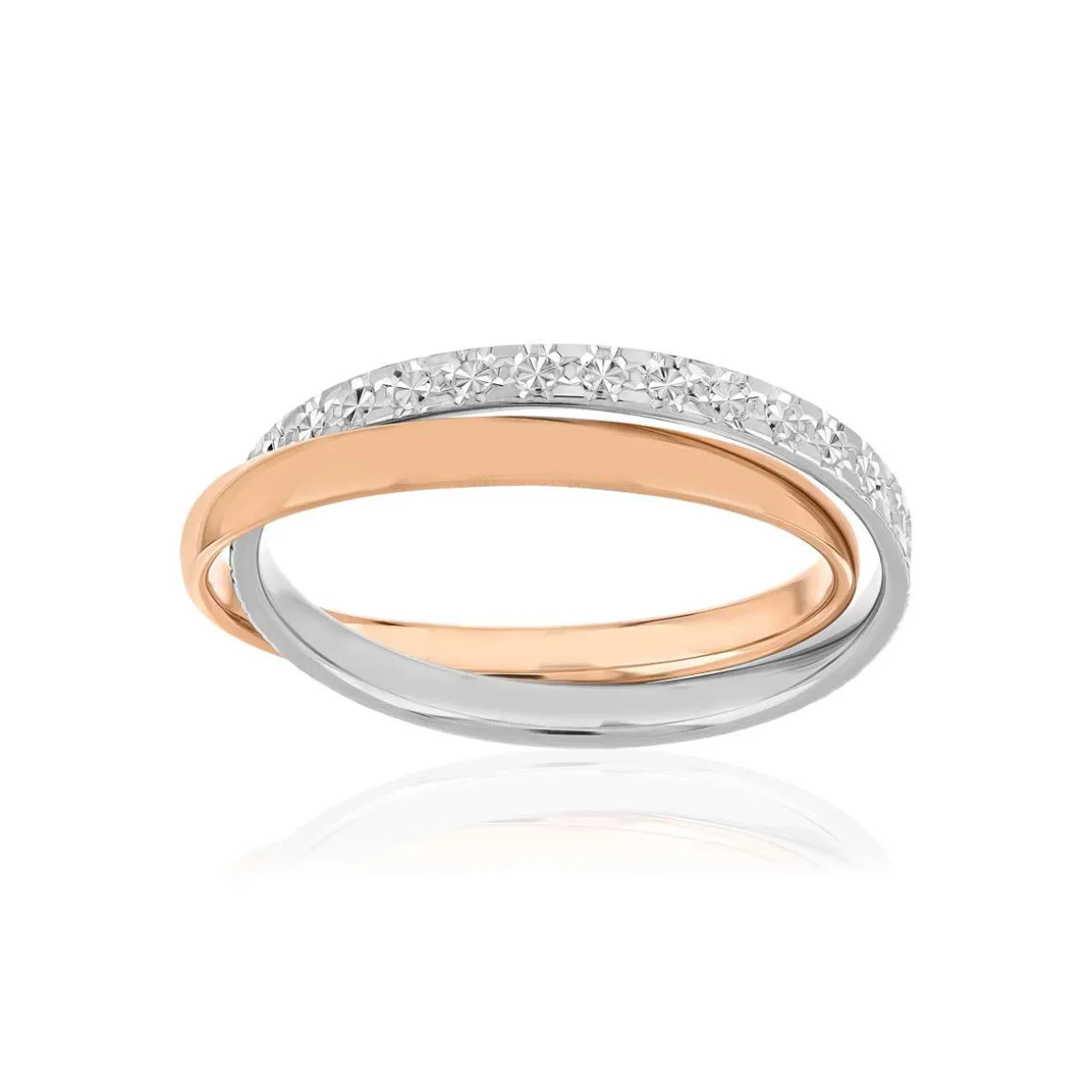 Alliance 2 ors 750 rose et blanc