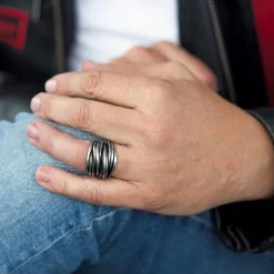 Bague acier
