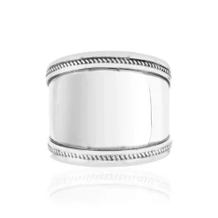Bague argent 925 effet vieilli