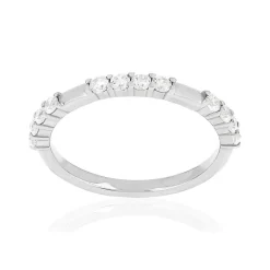 Bague argent 925 et zirconias