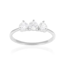 Bague argent 925 et zirconias