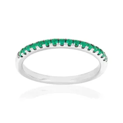 Bague argent 925 et zirconias