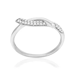 Bague argent 925 et zirconias