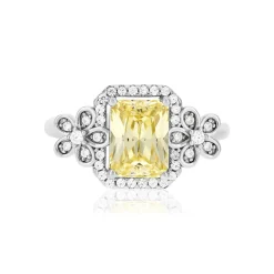 Bague argent 925 et zirconias