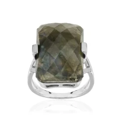 Bague argent 925 labradorite