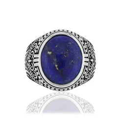 Bague argent 925 lapis lazulis