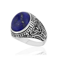 Bague argent 925 lapis lazulis