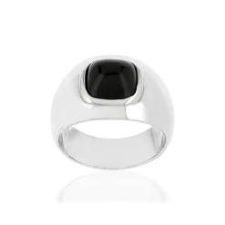 Bague argent 925 onyx