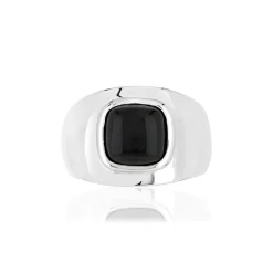 Bague argent 925 onyx