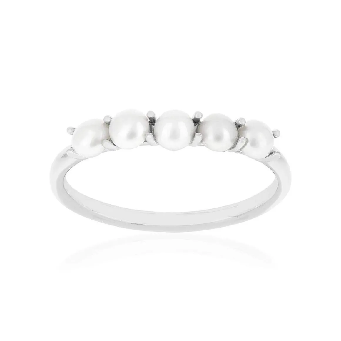 Bague argent 925 perles de Chine