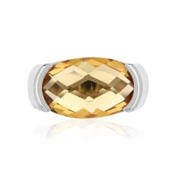 Bague argent 925 pierre synthetique