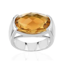 Bague argent 925 pierre synthetique