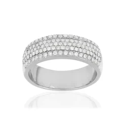 Bague argent 925 zirconias
