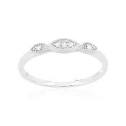 Bague argent 925 zirconias