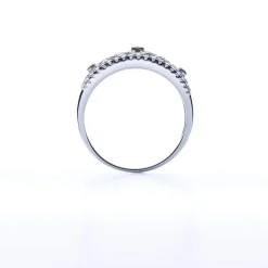 Bague argent 925 zirconias