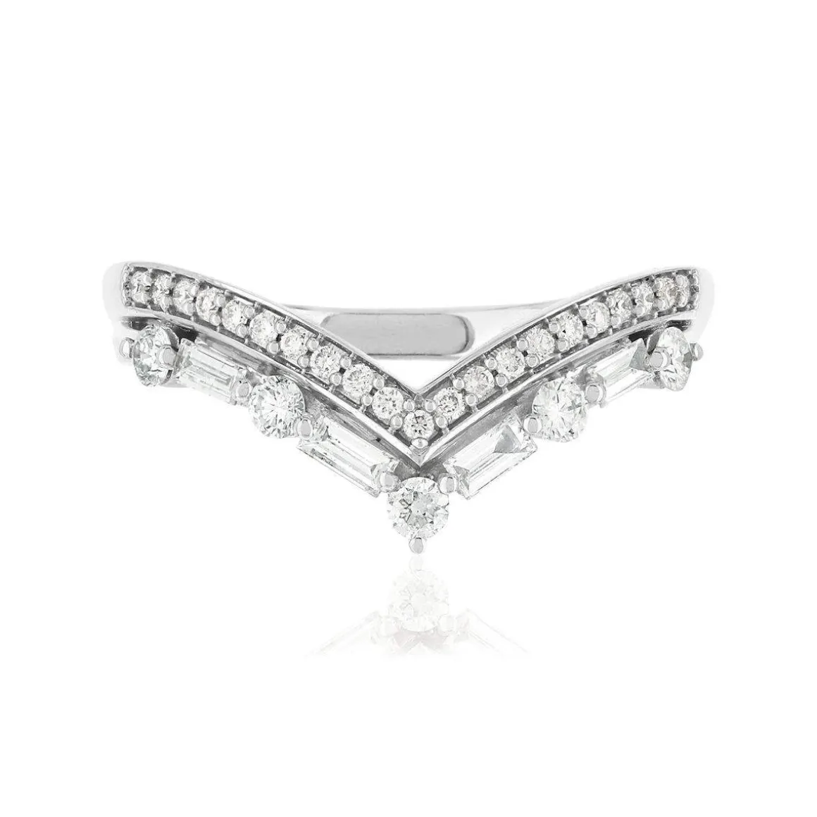 Bague argent 925 zirconias