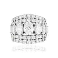 Bague argent 925 zirconias