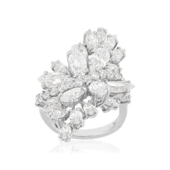 Bague argent 925 zirconias