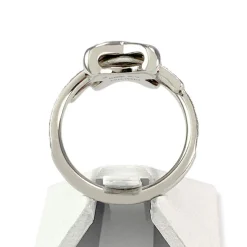Bague Chaumet d'occasion or 750 blanc diamants