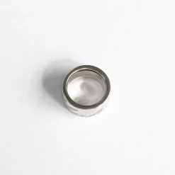 Bague Chopard tournante d'occasion or 750 blanc diamant
