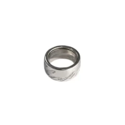Bague Chopard tournante d'occasion or 750 blanc diamant
