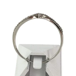 Bague d'occasion or 375 blanc diamants