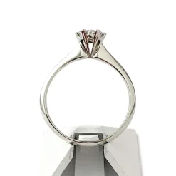 Bague d'occasion or 750 blanc diamants