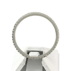 Bague d'occasion or 750 blanc diamants