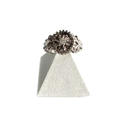 Bague d'occasion or 750 blanc diamant