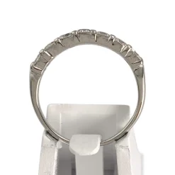 Bague d'occasion or 750 blanc diamants
