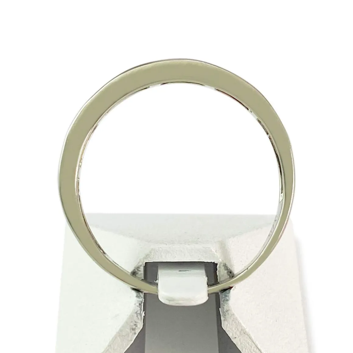 Bague d'occasion or 375 blanc diamants