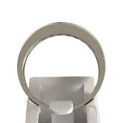 Bague d'occasion or 750 blanc saphirs