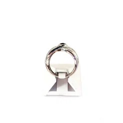 Bague d'occasion or 750 blanc saphir et diamants