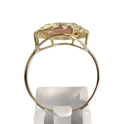 Bague d'occasion or 750 jaune camée