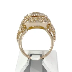 Bague d'occasion or 750 jaune citrine