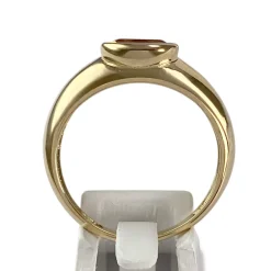 Bague d'occasion or 750 jaune citrine