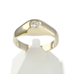 Bague d'occasion or 750 jaune diamant