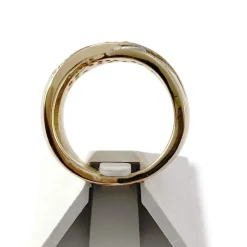 Bague d'occasion or 750 jaune diamants